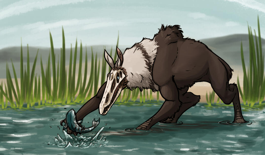 "Skullcritter" (friend's oc)